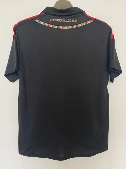 11-12 AC Milan Third Black Retro Fans Jersey