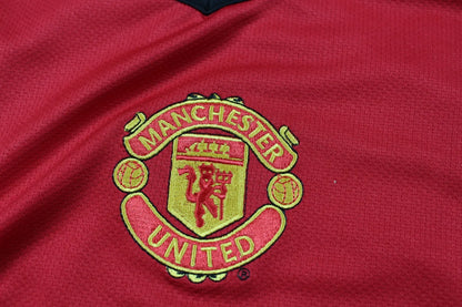 2005 Manchester United Red Retro Long Jersey