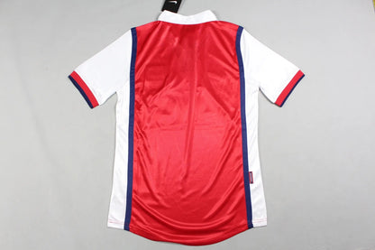 1998 Arsenal Red Retro Short sleeve Jersey