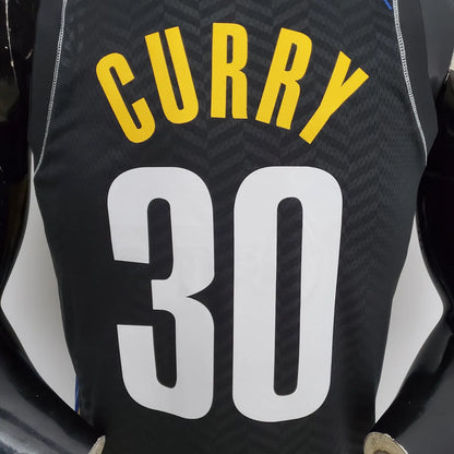 New Brooklyn Nets Curry #30 City Edition Black