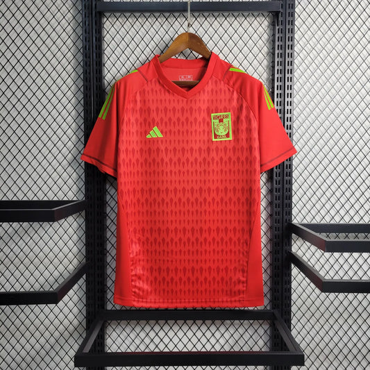 23-24 Tigers Red Goal Keeper Fans Jersey