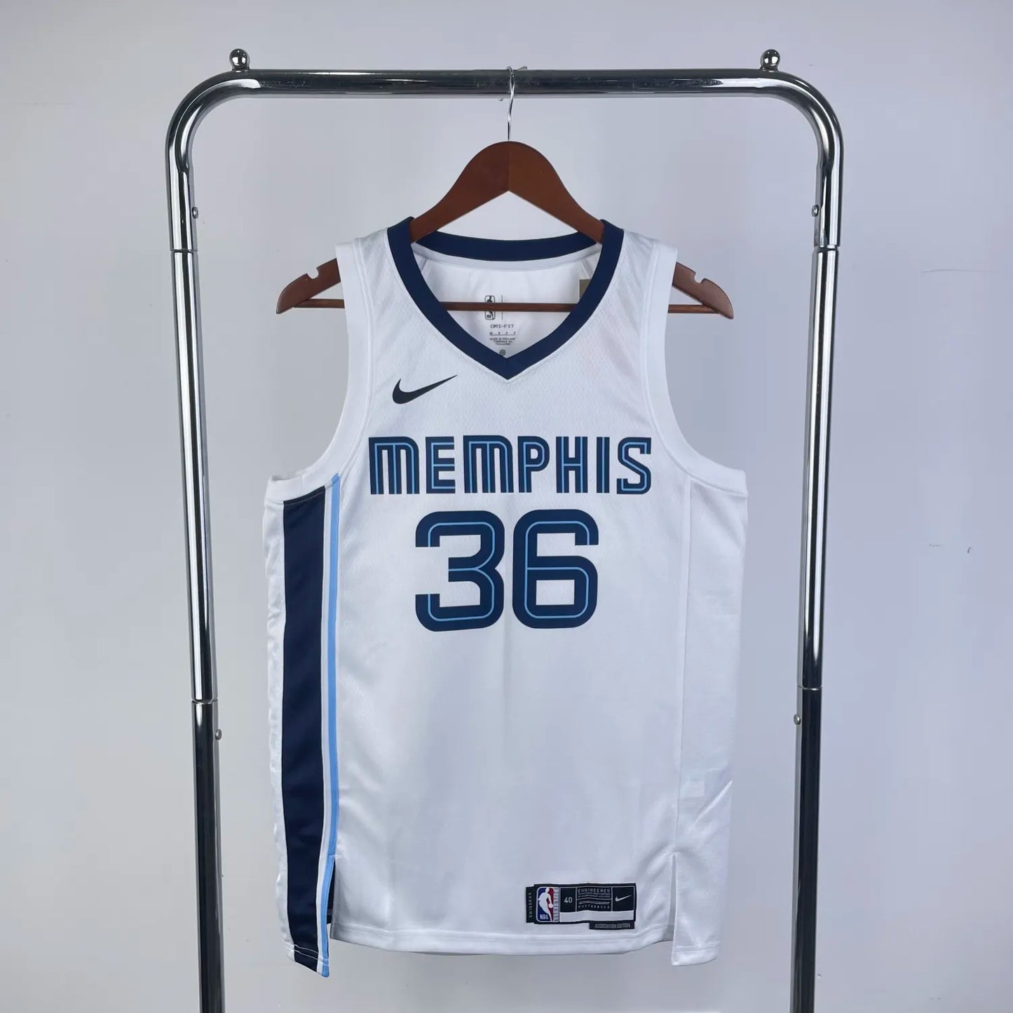2023 Grizzlies Home 36# SMART NBA Jersey