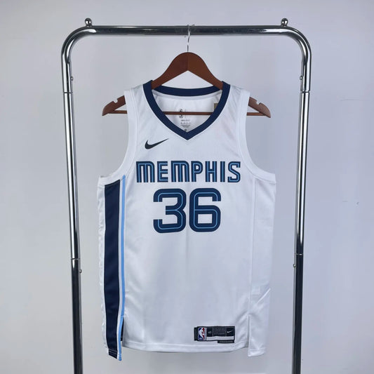 2023 Grizzlies Home 36# SMART NBA Jersey