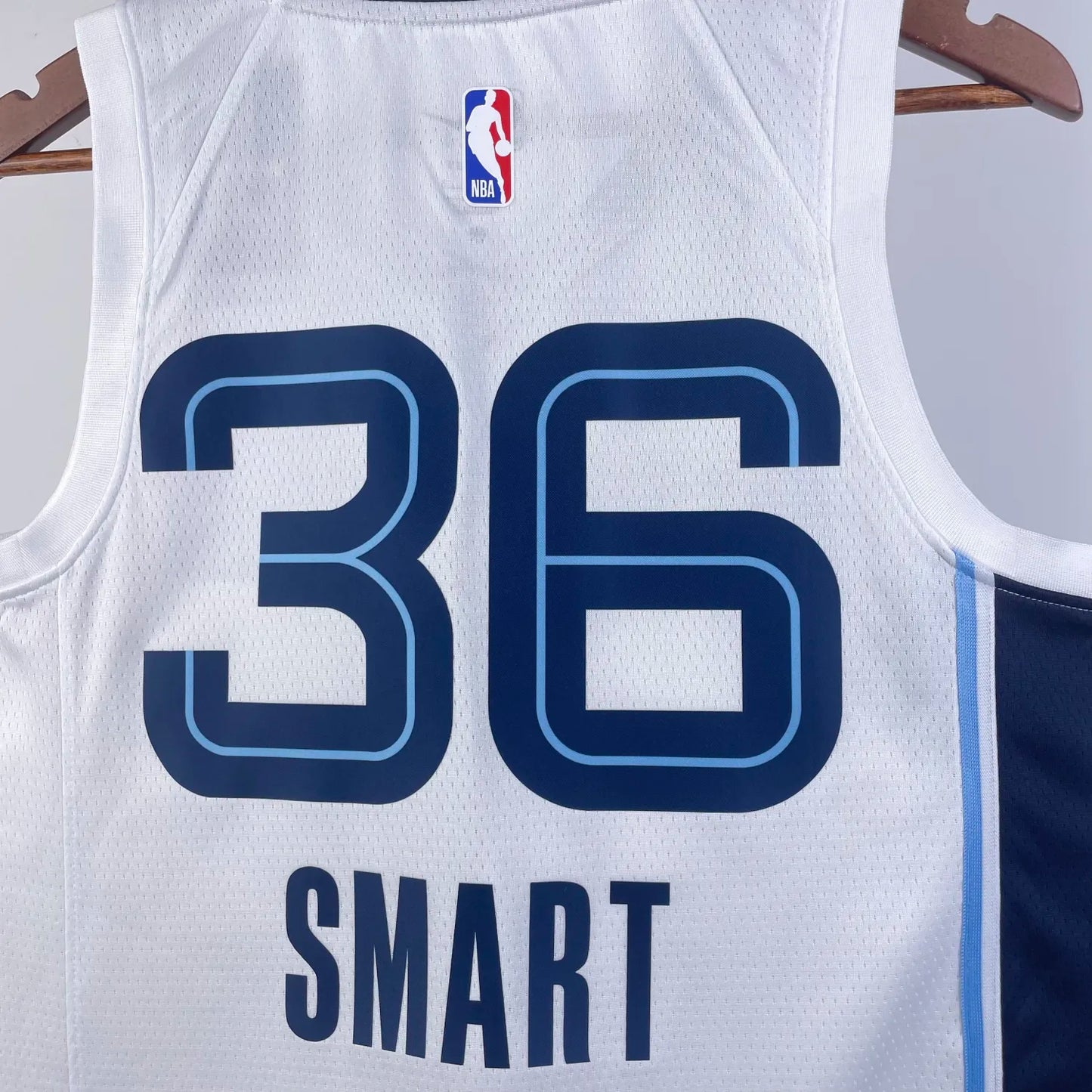 2023 Grizzlies Home 36# SMART NBA Jersey