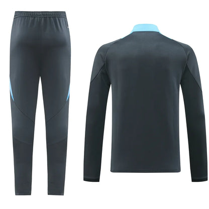 2024 Argentina Gray Jacket Tracksuit
