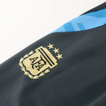 2024 Argentina Gray Jacket Tracksuit