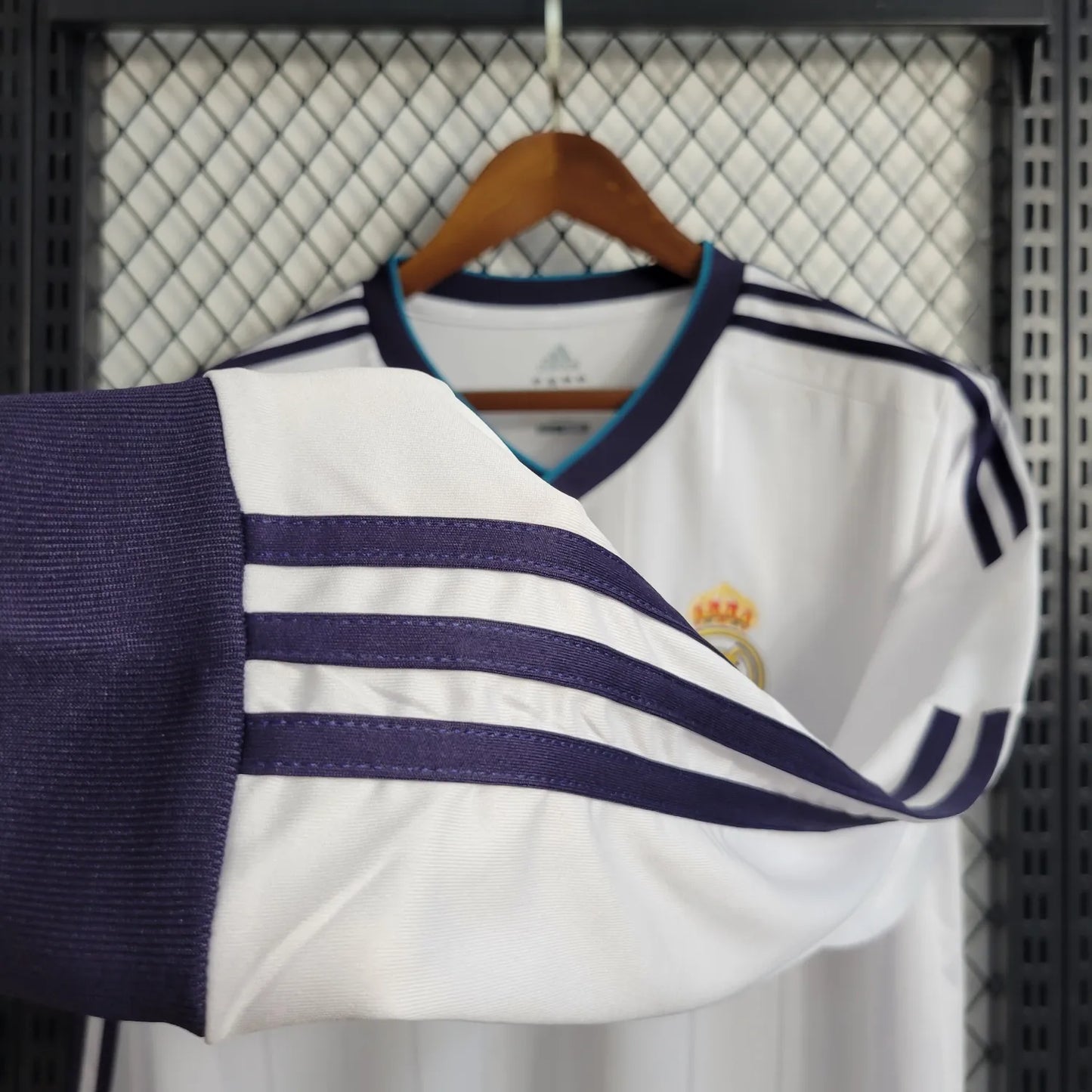 12-13 Real Madrid Home Retro Long Sleeve Jersey