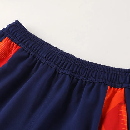 2024 Spain Red Jacket Tracksuit
