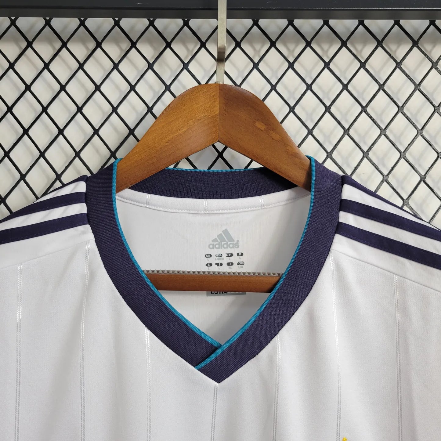 12-13 Real Madrid Home Retro Long Sleeve Jersey