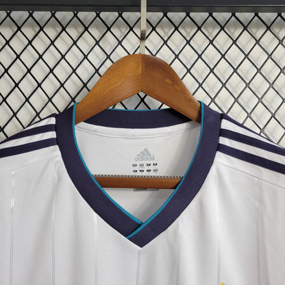 12-13 Real Madrid Home Retro Long Sleeve Jersey