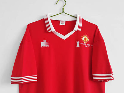 1977 Manchester United Home Retro Jersey