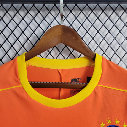 1998 Brazil Goal Keeper Long Sleeve Retro Jersey