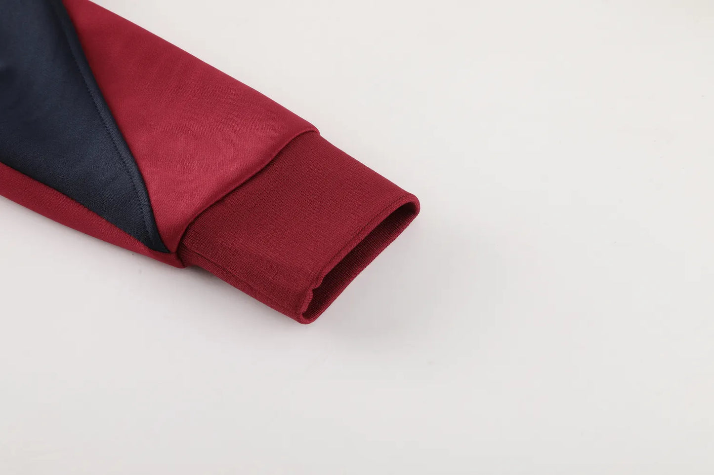 24-25 Barcelona Red and Dark Blue Jacket Tracksuit