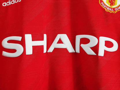 1986-88 Manchester United Home Long Sleeve Retro Jersey