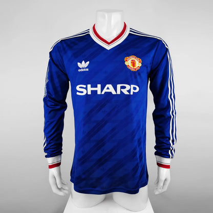 1986-88 Manchester United Third Long Sleeve Retro Jersey