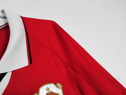 1999-00 Manchester United Home Long Sleeve Retro Jersey