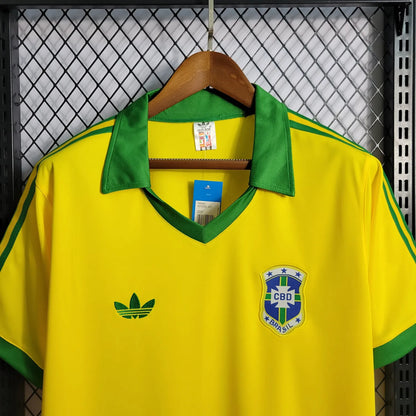 1978 Brazil Home Retro Jersey