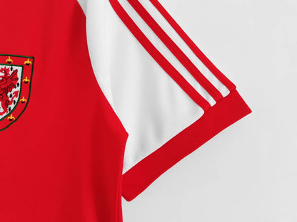 1982 Wales Home Retro Jersey