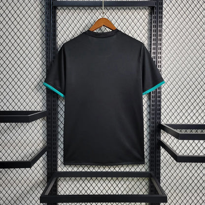 17-18 Real Madrid Away Black Retro Jersey