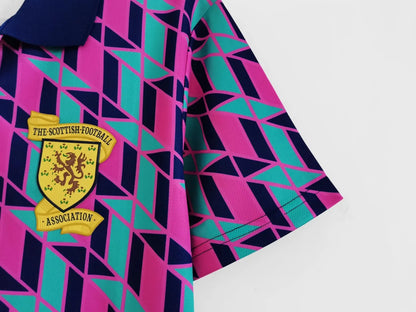 1988-89 Scotland Away Retro Jersey