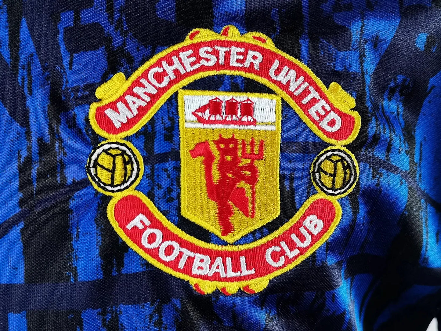 1992-93 Manchester United Away Retro Jersey