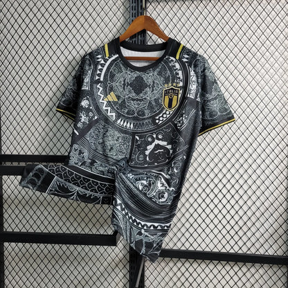23-24 Italy Black Special Edition Fans Jersey