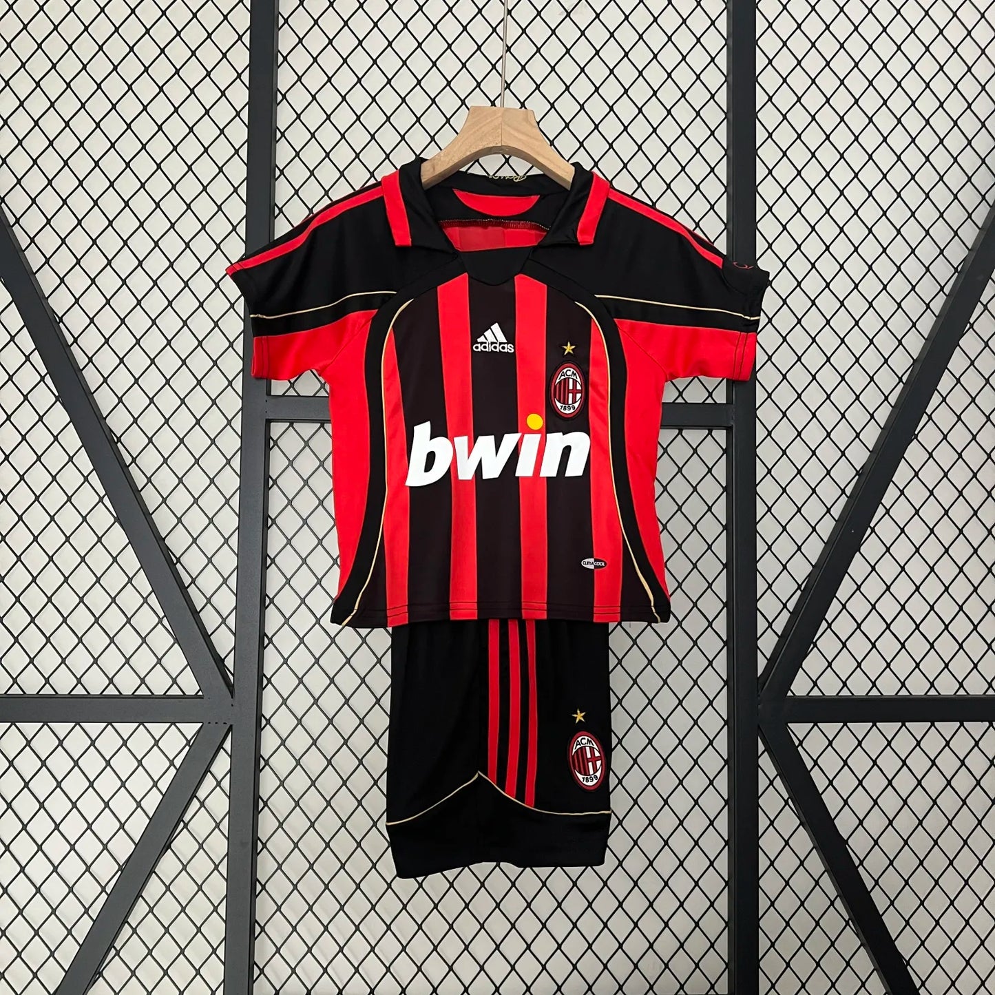 Retro 06-07 AC Milan Home Kids Kit