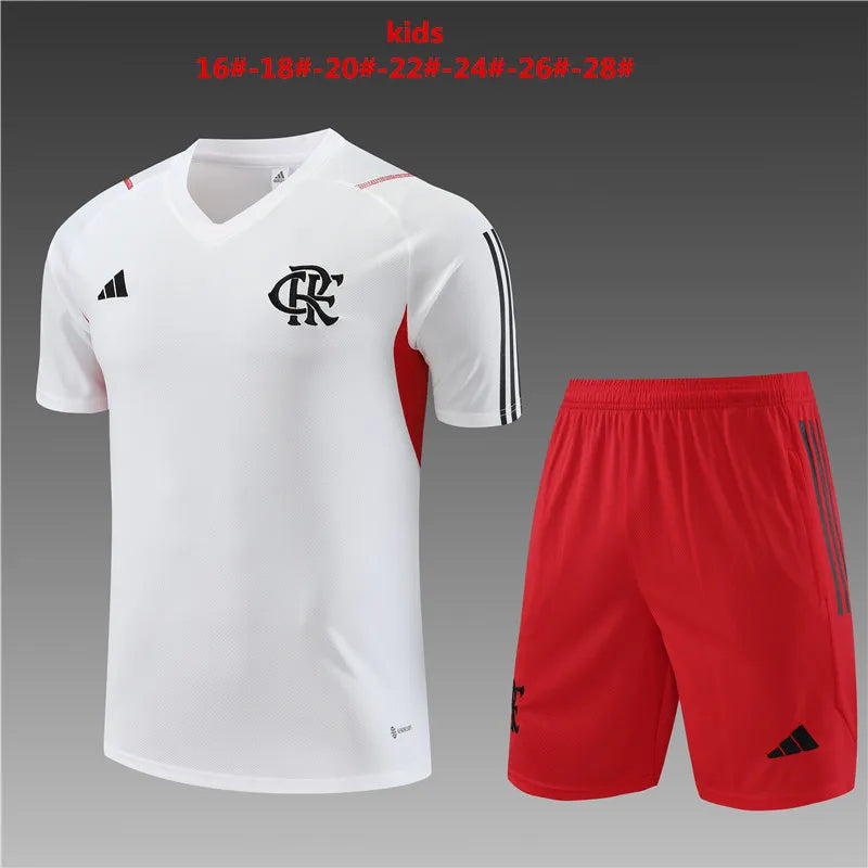 23-24 Flamengo Short Sleeve Training Suit