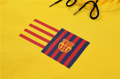 23-24 Barcelona Hoodie Suit