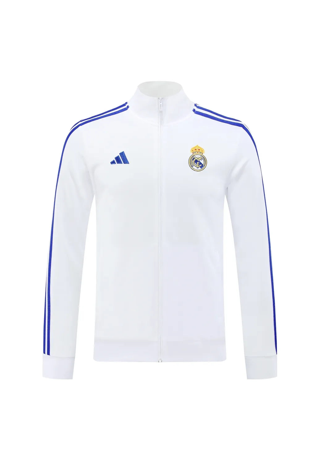 24-25 Real Madrid White Jacket Tracksuit