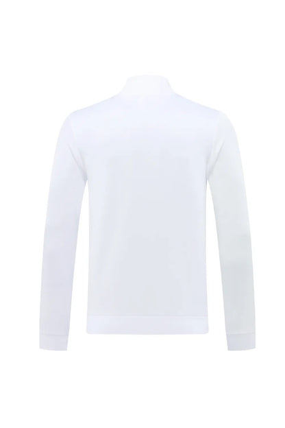 24-25 Real Madrid White Jacket Tracksuit