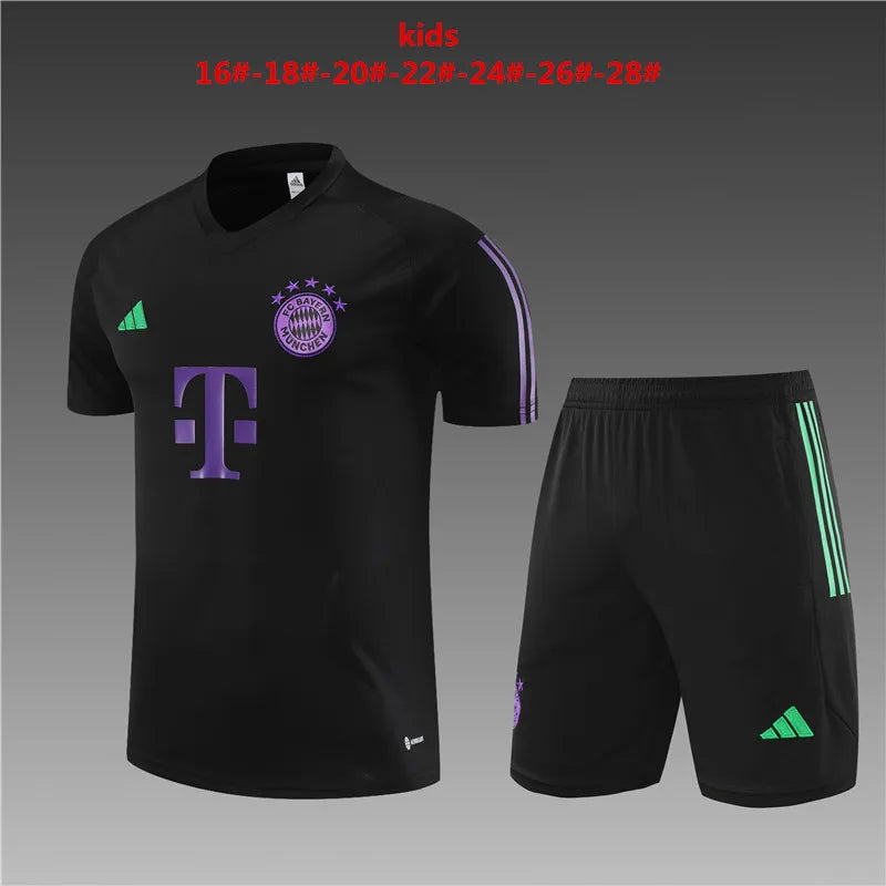 23-24 Bayern Munich Short Sleeve Training Suit