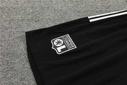 23-24 Olympique Lyonnais Short Sleeve Training Suit