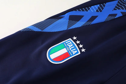 2024 Italy White Jacket Tracksuit