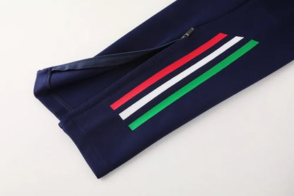 2024 Italy White Jacket Tracksuit