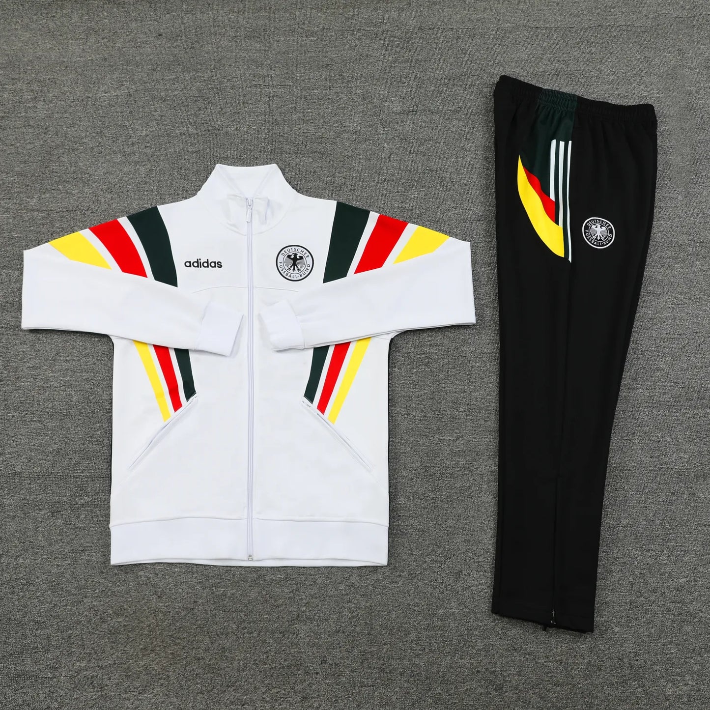2024Germany White Jacket Tracksuit