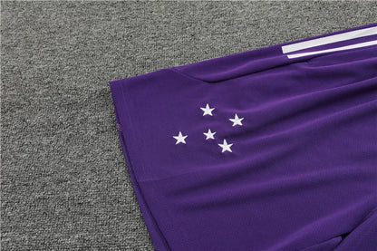 23-24 Cruzeiro Esporte Short Sleeve Training Suit