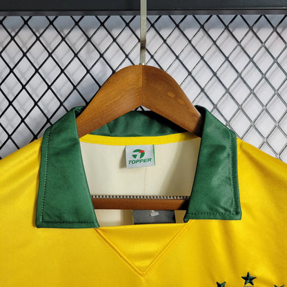1988-1990 Brazil Home Retro Jersey
