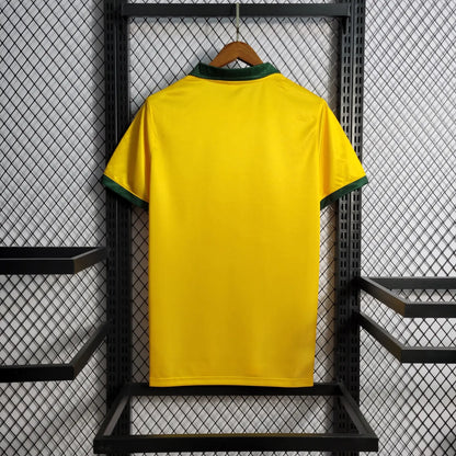 1988-1990 Brazil Home Retro Jersey