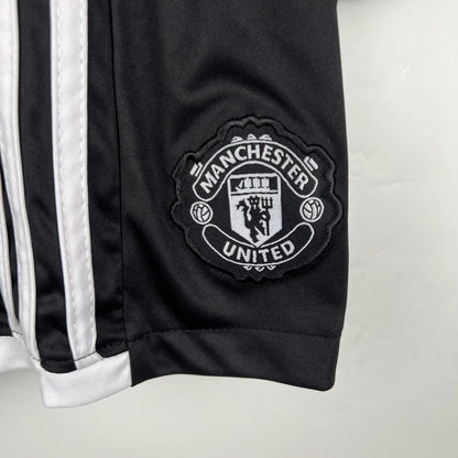 23-24 Manchester United Away Kid Kit