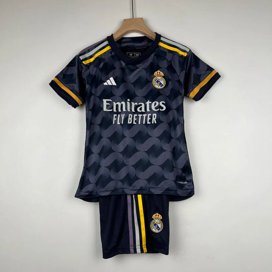23-24 Real Madrid Away Kid Kit