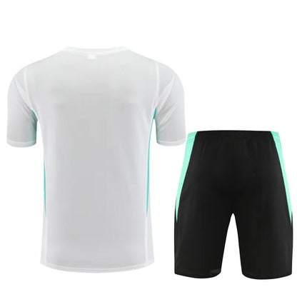 23-24 Manchester United Training Short Sleeve Suit