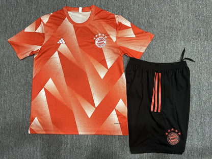 23-24 Bayern Munich Camouflage Training Short Sleeve Suit