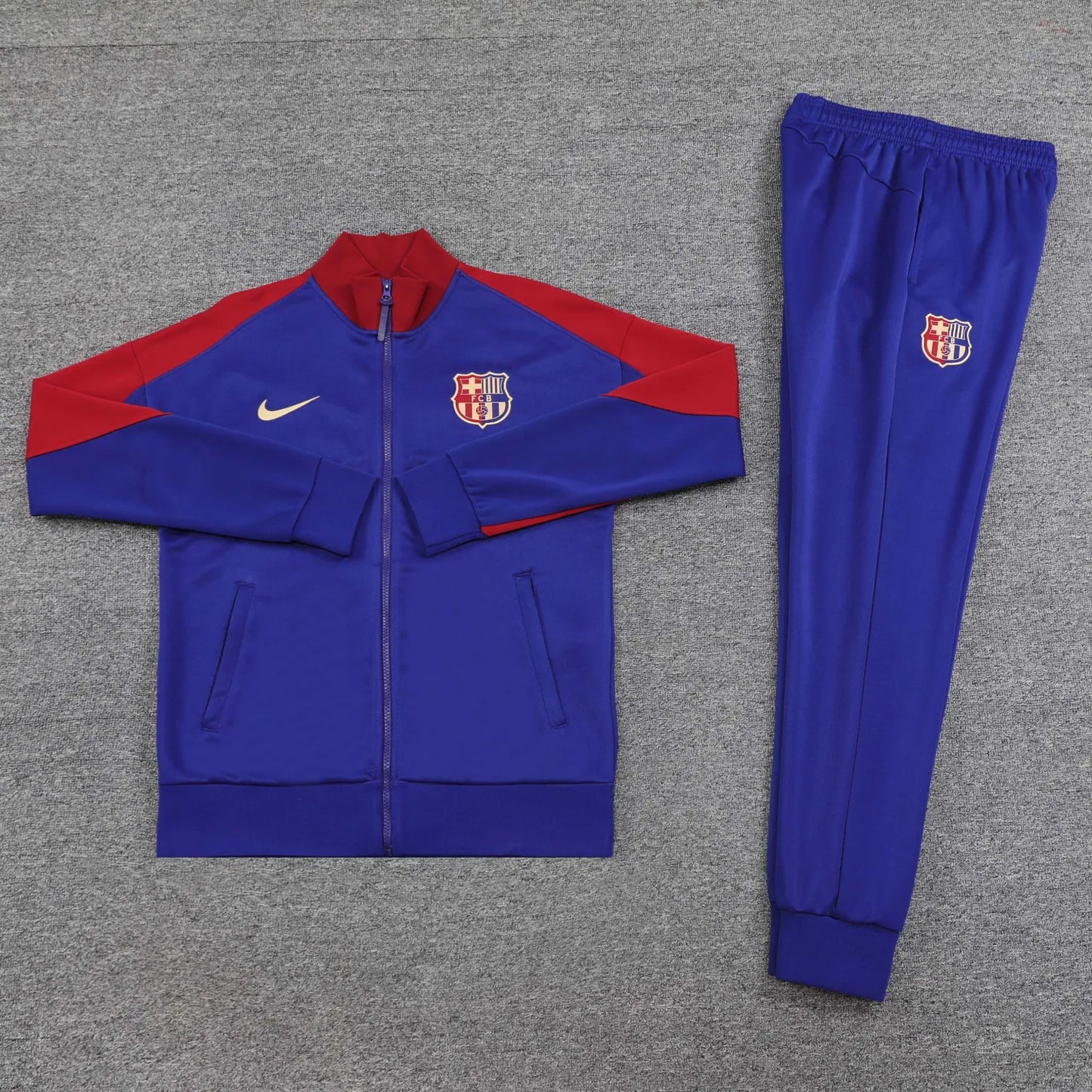 24-25 Barcelona Blue Jacket Tracksuit