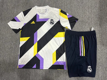 23-24 Real Madrid Camouflage Training Short Sleeve Suit