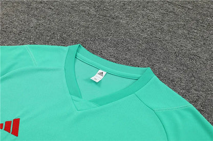 23-24 Manchester United Training Short Sleeve Suit