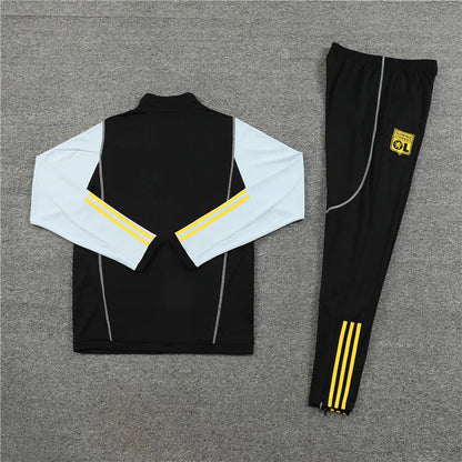 23-24 Olympique Lyonnais Black Training Suit