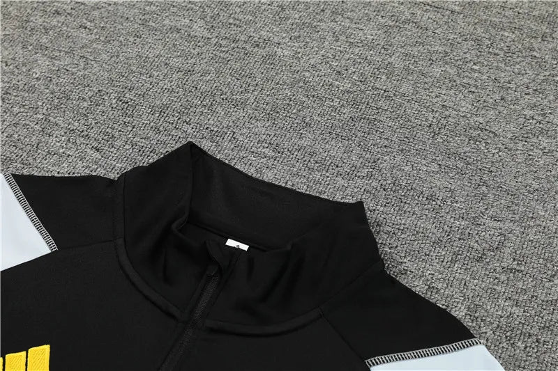 23-24 Olympique Lyonnais Black Training Suit