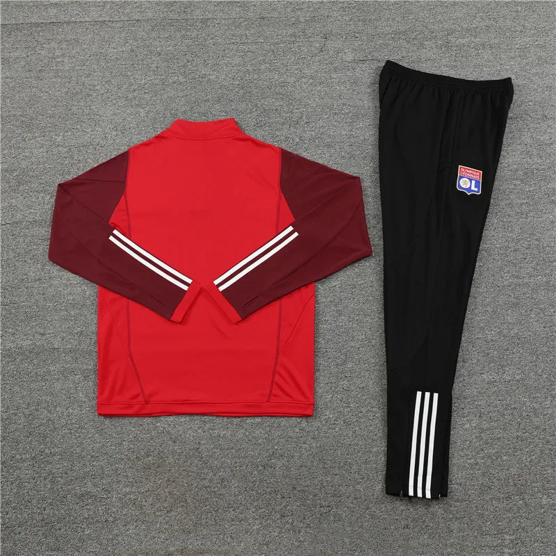23-24 Olympique Lyonnais Red Training Suit