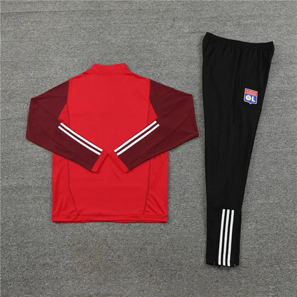 23-24 Olympique Lyonnais Red Training Suit